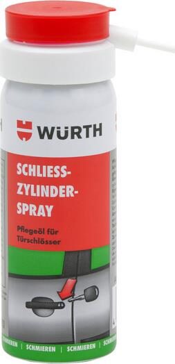 Σπρέι λίπανσης κυλίνδρων κλειδαριών WURTH 50ml 0893052