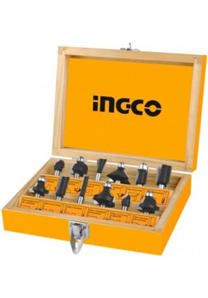 Σετ Κοπτικά Μαχαίρια Ρούτερ 12τμχ. 6mm Ingco AKRT1201