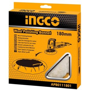 Γούνα Στίλβωσης Αλοιφαδόρου 180mm Ingco APB0111801