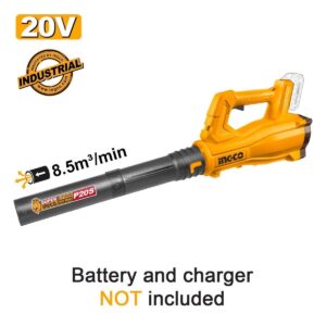 Φυσητήρας Φύλλων Μπαταρίας 20V Li-Ion SOLO (χωρίς μπαταρία και φορτιστή) Ingco CABLI20323E - Image 1