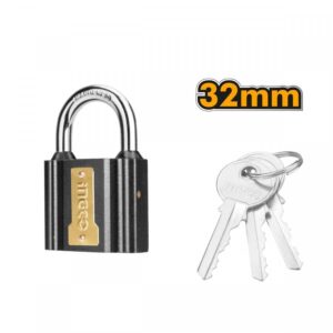 Λουκέτο Μαύρο Σιδερένιο 32mm Ingco DIPL0301