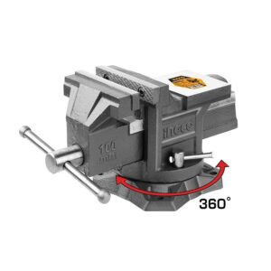 Μέγγενη Πάγκου 100mm Περιστρεφόμενη INGCO HBV084