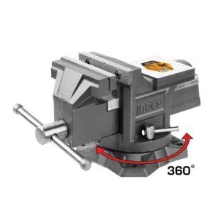 Μέγγενη Πάγκου 6"/150mm Περιστρεφόμενη Ingco HBV086