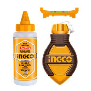 Σετ Νήμα Αλφάδι Ώχρας μπλέ 30m Ingco HCLR0130
