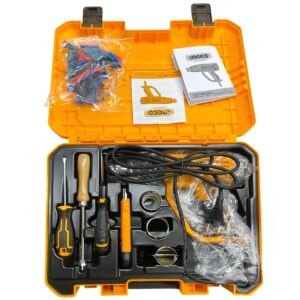 Πιστόλι Θερμού Αέρα 2000W +Εργαλεία Χειρός +Βαλίτσα Ingco HG200058E - Image 2