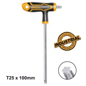 Ταφ Torx Κλειδί Ταφ Torx Κλειδί T25 x 100mm Ingco HHK15T251001 - Image 2