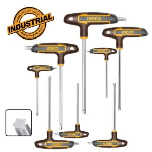 Κλειδιά Ταφ Torx Σετ 8 τεμ. Τ10-Τ50 Ingco HHKT80838