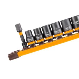 Καρυδάκια Αέρος 3/8" Σετ 10 τεμ. Ingco HKISSD38104 - Image 3
