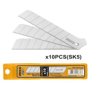 Λάμες για Μαχαίρι Φαλτσέτα 18mm HKNSB112 Ingco