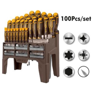 Σετ 100 Τεμ Κατσαβίδια HKSD10028 INGCO