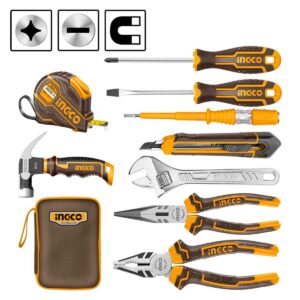 Κασετίνα με 9 Εργαλεία Ingco HKTH20809