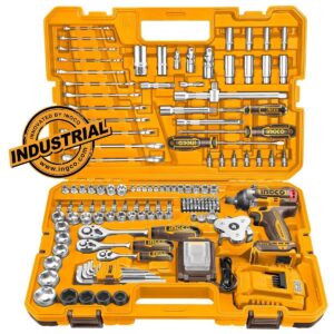 Μπουλονόκλειδο 1/2 20V 650Nm Li-Ion Εργαλεία Χειρός Σετ 152 τεμ. Ingco HKTHP31521