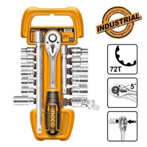 Καρυδάκια 1/2" Σετ 17 τεμ. Ingco HKTS12171