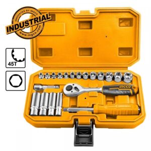 Καστάνια με καρυδάκια 1/4" 20τεμ. Ingco HKTS14201