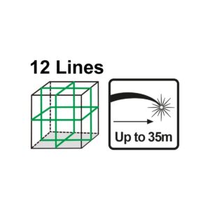 Αυτοαλφαδιαζόμενο Πράσινο Laser 3D Μπαταρίας 16V Li-Ion Ingco HLL301201 - Image 4