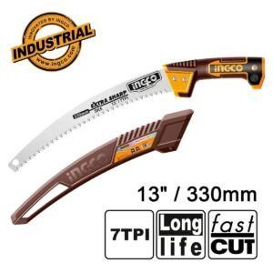 Πριόνι Κλαδέματος Καμπυλωτό 330mm Ingco HPS3306