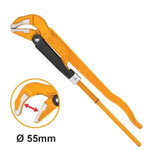 Τσιμπίδα Yδραυλικών 45° 1,5" Βαριάς Χρήσης Ingco HPW04153