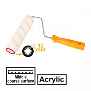 Ρολό Βαφής Κοντή Τρίχα 9" Ingco HRHT282302