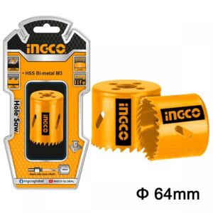 Ποτηροτρύπανo Bi-Metal 64mm Ingco HSB10641