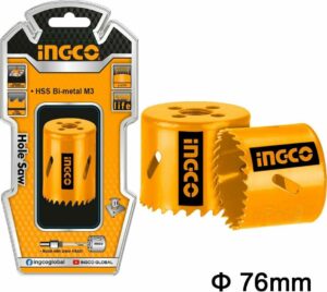 Ποτηροτρύπανο Bi-Metal 76mm Ιngco HSB10761