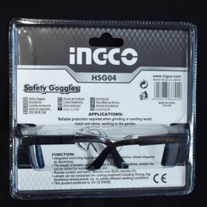 Γυαλιά Εργασίας-Ασφαλείας Διάφανα Ingco HSG04 - Image 4