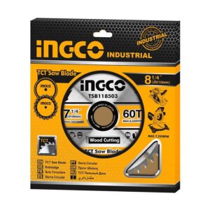 Δίσκος Κοπής Ξύλου 185x30 Z60 Ingco TSB118513 - Image 2