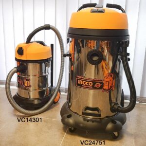 Ηλεκτρική Σκούπα 2x1200W Υγρών-Στερεών 75Lt. Ingco VC24751 - Image 3