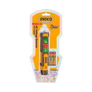 Ανέπαφο Δοκιμαστικό Τάσης AC 12-1000V/ Φακός led / Οθόνη led Ingco VD210003 - Image 3
