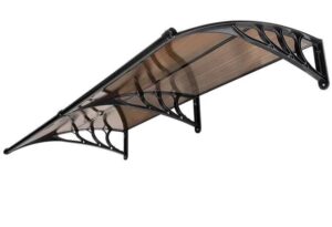Στέγαστρο Εξωτερικό Π198.7xΒ96.52cm Καφέ-Μαύρο Vevor GDSZYP4080YC4BXI6001V0 - Image 5
