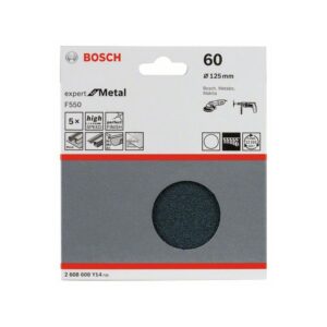 Φύλλα Έκκεντρου 125mm 5τεμ.P60 Best for Metal Expert Bosch 2608608Υ14 - Image 1
