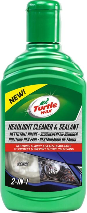 Υγρό Επιδιόρθωσης Φαναριών Headlight Cleaner & Sealant 300ml, TURTLE WAX