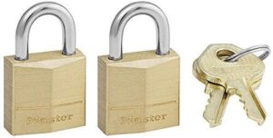 Λουκέτο Πέταλο με Ίδιο Κλειδί 30mm 2τμχ Masterlock 130EURT